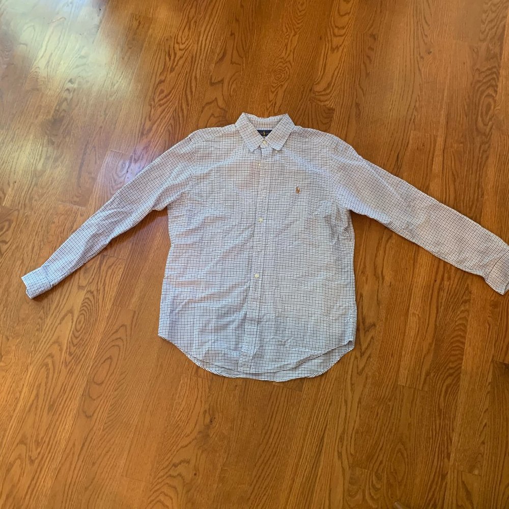 Ralph Lauren Men's Button Up Dress Shirt